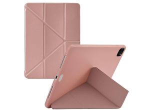 iMoshion Origami Klapphülle für das iPad Air 4 (2020) / Air 5 (2022) / Pro 11 (2018) / (2021) / (2022) - Rose Gold