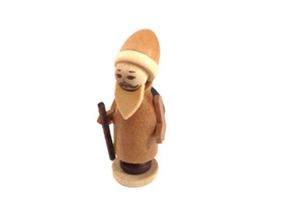 Spielwarenmacher Günther e.K. Weihnachtsfigur Miniaturfigur Weihnachtsmann klein natur Höhe=3
