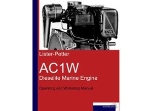 Lister-Petter Series AC1W Dieselite Marine Engine, Kartoniert (TB)