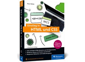 Einstieg in HTML und CSS - Peter Müller, Kartoniert (TB)