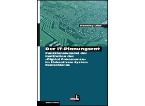 Der IT-Planungsrat - Henning Lühr, Kartoniert (TB)