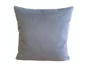 Kissenbezug Kissenbezug »Kissenbezug »Kissenhülle 100% Polyester Samt Velvet Farbe Grau in 19 Maßen verfügbar 30x30cm