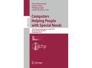 Computers Helping People with Special Needs, Part I, Kartoniert (TB)