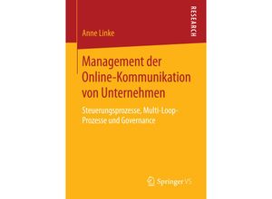 Management der Online-Kommunikation von Unternehmen - Anne Linke, Kartoniert (TB)