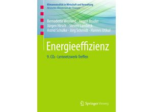 Energieeffizienz - Bernadette Weyland, Jürgen Bruder, Jürgen Hirsch, Steven Lambeck, Astrid Schülke, Jörg Schmidt, Hannes Utikal, Kartoniert (TB)