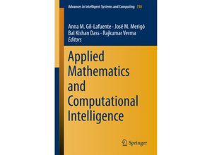 Applied Mathematics and Computational Intelligence, Kartoniert (TB)
