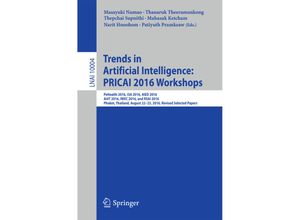 Trends in Artificial Intelligence: PRICAI 2016 Workshops, Kartoniert (TB)
