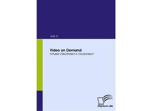 Diplom.de / Video on Demand - Julia Ji, Kartoniert (TB)