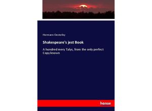 Shakespeare's jest Book - Hermann Oesterley, Kartoniert (TB)