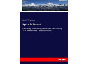 Hydraulic Manual, Kartoniert (TB)