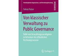 Von klassischer Verwaltung zu Public Governance - Tobias Polzer, Kartoniert (TB)