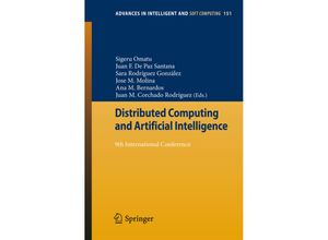Distributed Computing and Artificial Intelligence, Kartoniert (TB)