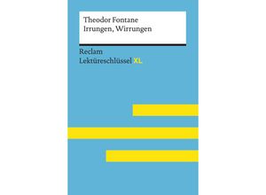 Theodor Fontane: Irrungen, Wirrungen - Theodor Fontane, Volker Ladenthin, Mario Leis, Kartoniert (TB)