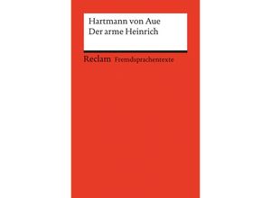 Der arme Heinrich - Hartmann von Aue, Taschenbuch