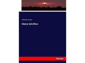 Kleine Schriften - Wilhelm Vischer, Kartoniert (TB)