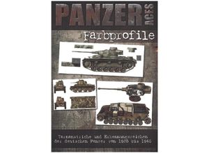Panzer Aces - Farbprofile.Bd.1, Kartoniert (TB)