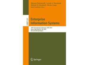 Enterprise Information Systems, Kartoniert (TB)