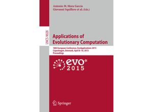 Applications of Evolutionary Computation, Kartoniert (TB)