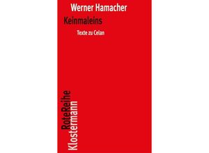 Keinmaleins - Werner Hamacher, Gebunden