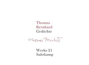 Gedichte - Thomas Bernhard, Leinen