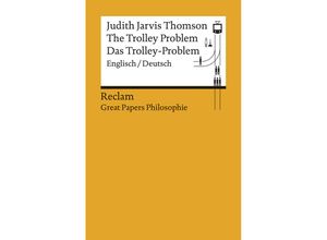 The Trolley Problem / Das Trolley-Problem - Judith Jarvis Thomson, Taschenbuch