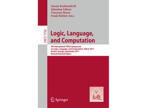 Logic, Language, and Computation, Kartoniert (TB)