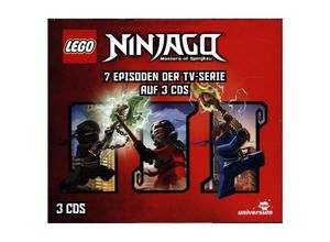 LEGO Ninjago Hörspielbox.Box.4,3 Audio-CDs - Various (Hörbuch)