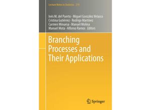 Branching Processes and Their Applications, Kartoniert (TB)