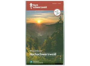 Hochtouren Hochschwarzwald, Wanderkarte, Karte (im Sinne von Landkarte)