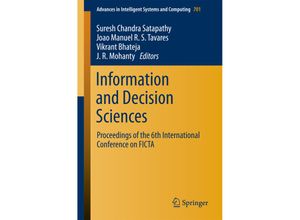 Information and Decision Sciences, Kartoniert (TB)