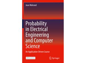 Probability in Electrical Engineering and Computer Science - Jean Walrand, Kartoniert (TB)
