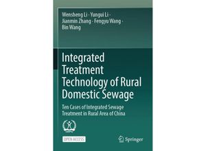 Integrated Treatment Technology of Rural Domestic Sewage - Wensheng Li, Yungui Li, Jianmin Zhang, Fengyu Wang, Bin Wang, Kartoniert (TB)