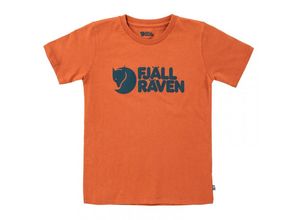 Fjällräven - Kid's Fjällräven Logo T-Shirt - T-Shirt Gr 134 orange