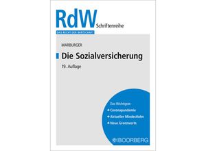Die Sozialversicherung - Dietmar Marburger, Gebunden