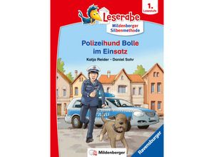 Leserabe mit Mildenberger Silbenmethode: Polizeihund Bolle im Einsatz - Katja Reider, Kartoniert (TB)
