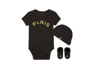 Jordan Paris Saint-Germain 3-teiliges Strampler-Box-Set für Babys (0–9 M) - Grün