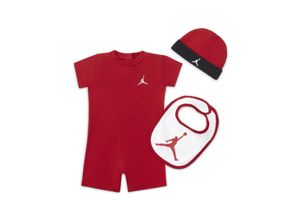 Jordan Jumpman 3-teiliges Strampler-Set für Babys - Rot