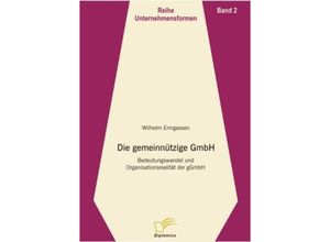 Die gemeinnützige GmbH - Wilhelm Ermgassen, Kartoniert (TB)