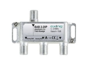 axing Axing BAB 2-20P Kabel-TV Abzweiger 2-fach 5