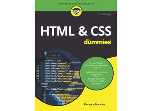 HTML & CSS für Dummies - Florence Maurice, Kartoniert (TB)