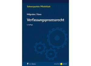 Verfassungsprozessrecht - Christian Hillgruber, Christoph Goos, Kartoniert (TB)