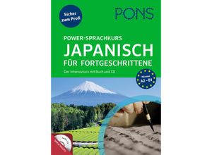 PONS Power-Sprachkurs Japanisch für Fortgeschrittene, m. Audio-CD, Kartoniert (TB)