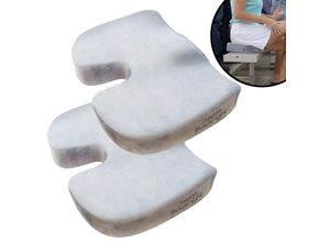 Best Direct® Orthopädisches Sitzkissen Memory Foam Backright Seat Cushion