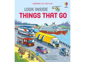 Look Inside Things That Go - Rob Lloyd Jones, Pappband