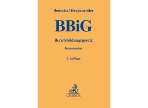 BBiG, Berufsbildungsgesetz, Kommentar - Martina Benecke, Carmen Silvia Hergenröder, Leinen