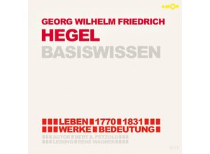 Friedrich Hegel - Basiswissen,Audio-CD - Bert Alexander Petzold (Hörbuch)