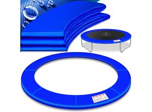 KESSER® - Trampolin Randabdeckung Ø 244 , 305 , 366 , 426 cm , 30cm breit 100% UV-beständig reißfest Federabdeckung , Grün , Blau
