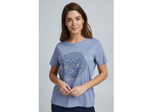 fransa T-Shirt Fransa FREMATEE 2 T-Shirt - 20610108, blau