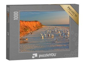 puzzleYOU Puzzle Strand am Roten Kliff