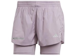 adidas - Women's Ultimate 2In1 Shorts - Laufshorts Gr S lila